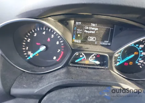 2016 Ford Escape S из США, поврежденный, VIN 1FMCU0F73GUA50380